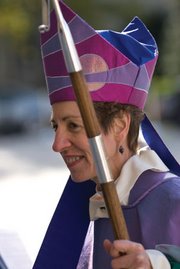 Katherine Jefferts Schori, évêque, présidente de l'Eglise Episcopale